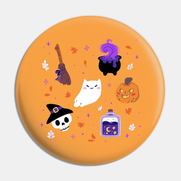 Witchy Pin by The Moonborn