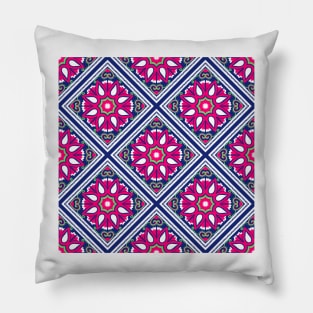 Ethnic Seamless Pattern Pillow