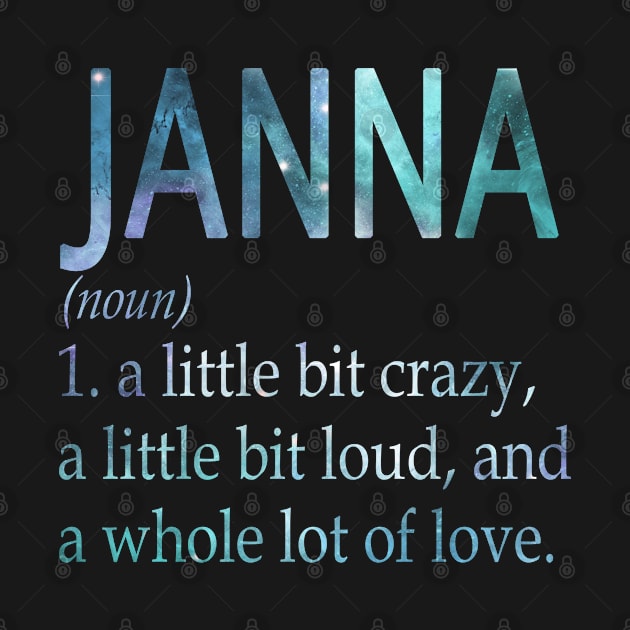 Janna by Ban Guns Not Books- Typography fullcolor