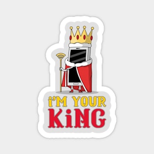 THE KING PHONE Magnet