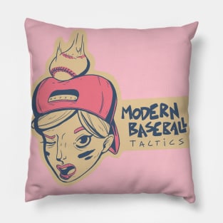 Modern Baseball Pillow