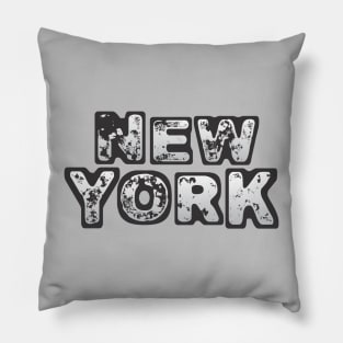 New York Graphic Pillow