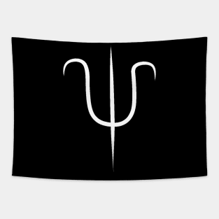 Minimal Trident Design Tapestry