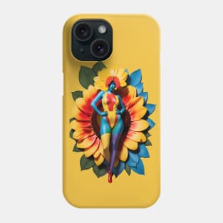 Floral Latex Dream: Vibrant Beauty in Full Bloom Phone Case