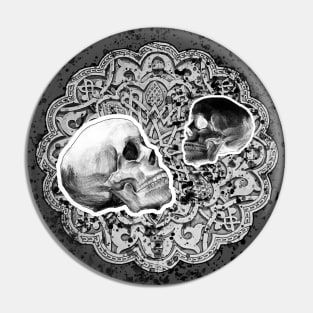 Acient skulls Pin