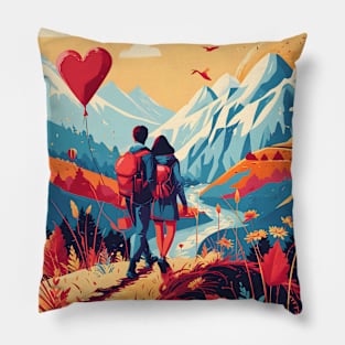 Discover True Romance: Art, Creativity and Connections for Valentine's Day and Lovers' Day Pillow