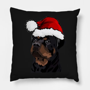 Rottweiler woofmas Pillow