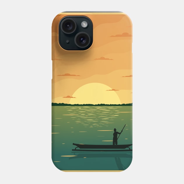 The Sunset hunter Phone Case by Zakaria Azis