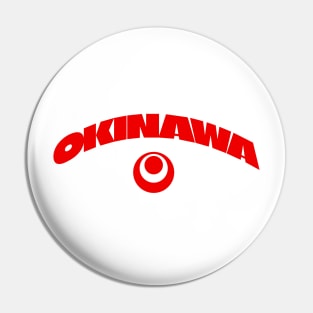 Okinawa, Japan City Flag Pin