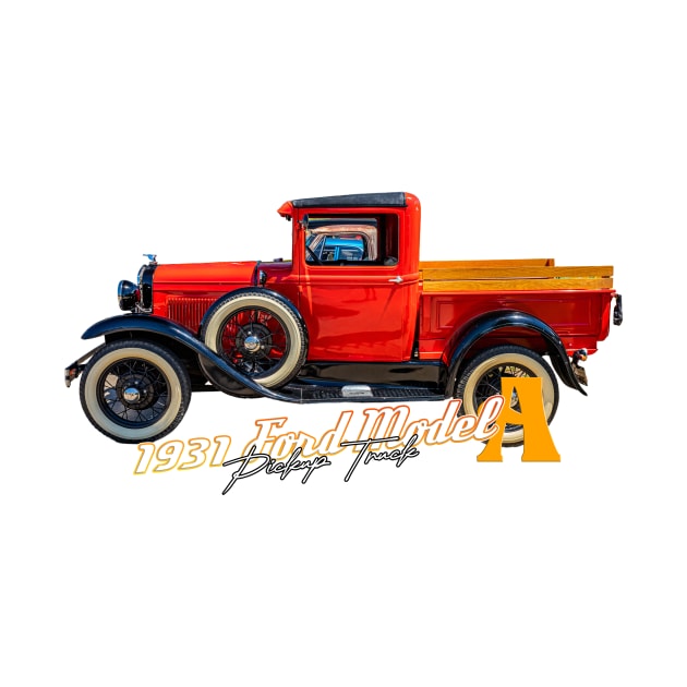 1931 Ford Model A Pickup Truck by Gestalt Imagery