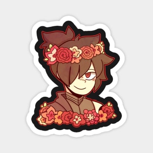 Rogue Flower Crown sticker Magnet