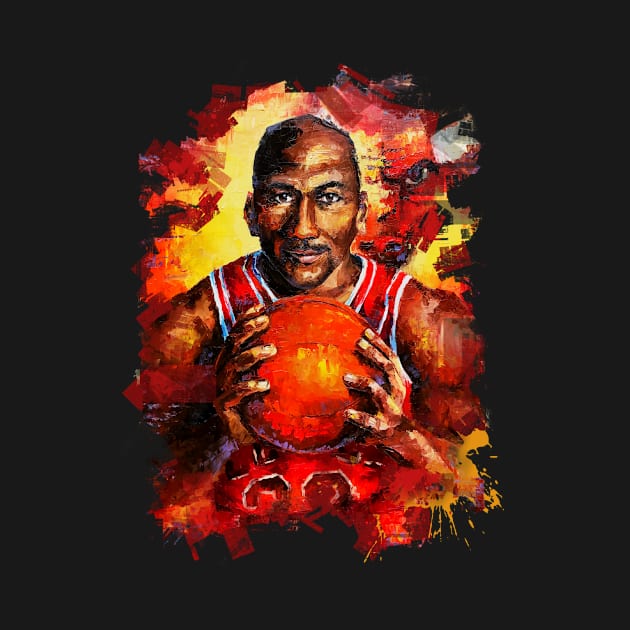 Michael Jeffrey Jordan by Oxy’s art