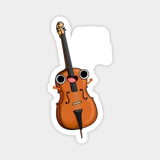 Cello There Funny Instrument Pun Magnet