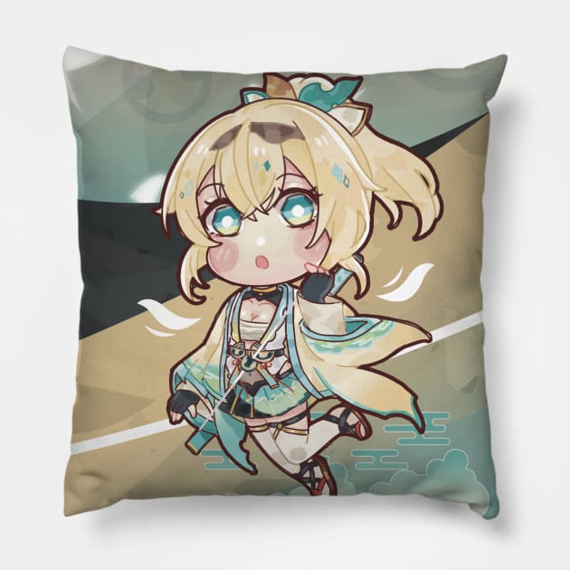 Hololive Kazama Iroha Pillow by naderu