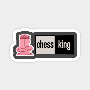 Retro 70s/80s Chess King Store 3D Magnet