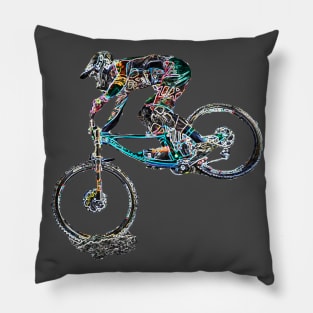 mtb downhill Pillow