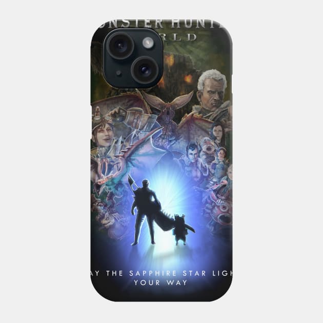 Monster Hunter World Phone Case by bside7715