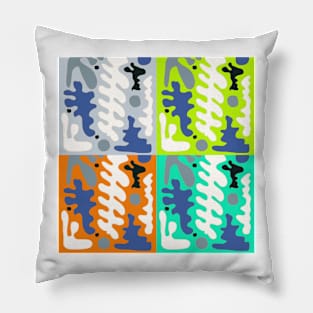 Shapes and colours Pillow