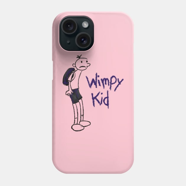 Wimpy kid Phone Case by Jubida Joba