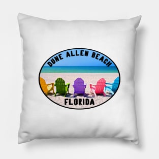 Dune Allen Beach Florida Adirondack Chairs 30A Emerald Coast Pillow