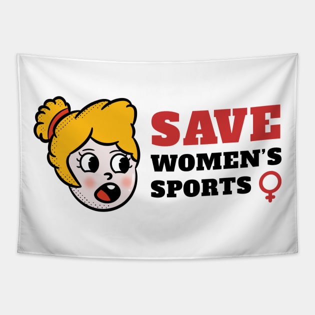 save women sports Tapestry by FlatDesktop