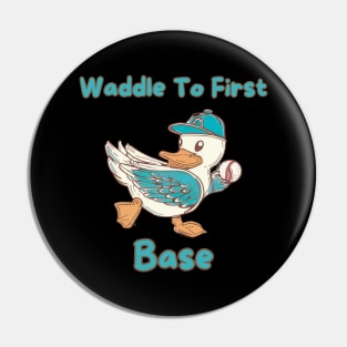 Baseball duck Pin