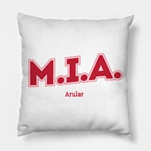 M.I.A. Pillow