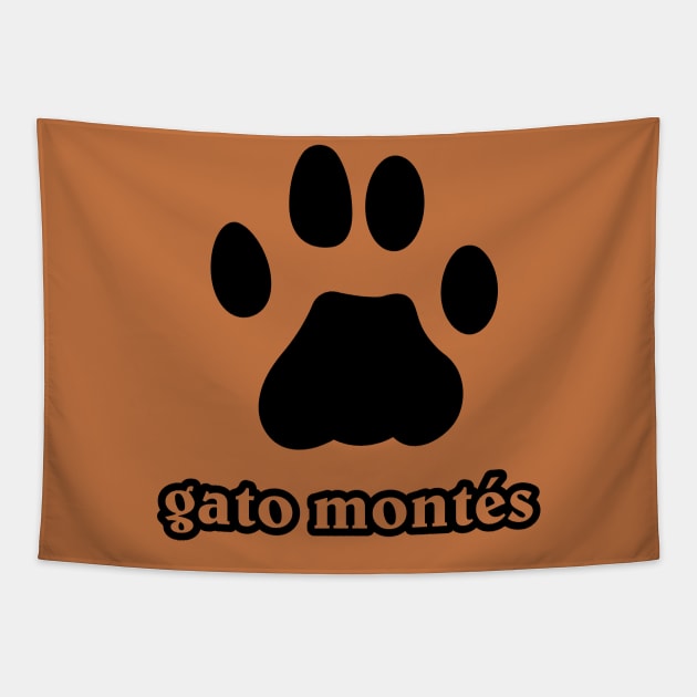 gato montes Tapestry by ProcyonidaeCreative
