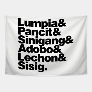 Filipino Foodie Tapestry