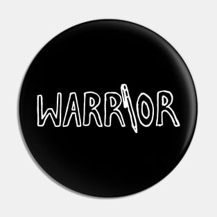 warrrior Pin