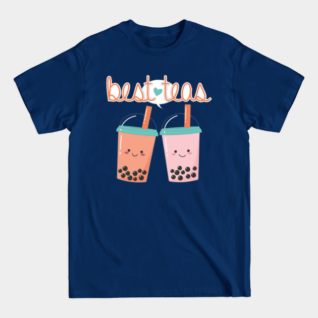 Bes Teas Besties - Cute Bubble Tea Boba Best Friends - Bubble Tea - T-Shirt