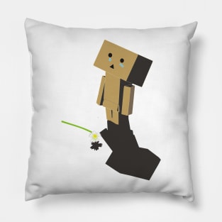 Sad robot Pillow