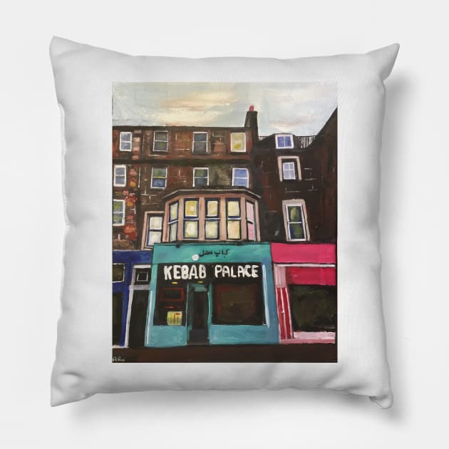 Edinburgh Southside Pillow by golan22may