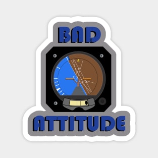 Bad Attitude pilot attitude indicator Magnet