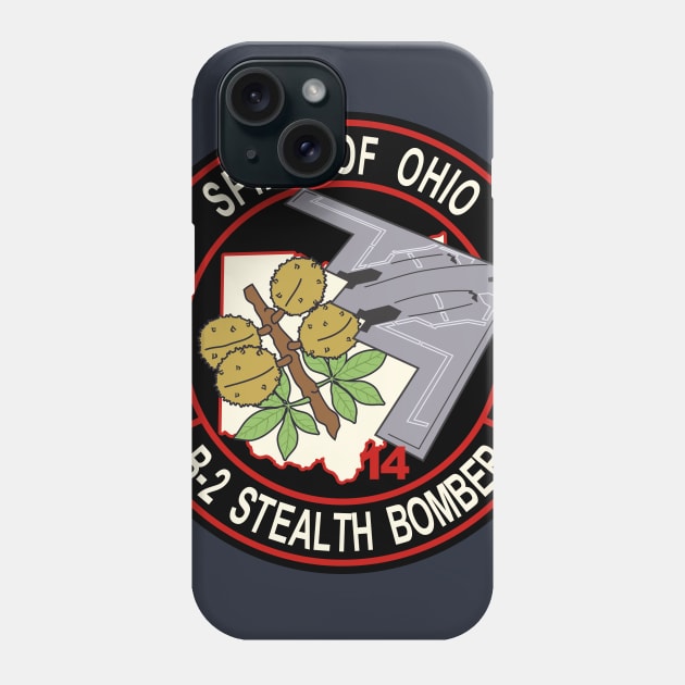 B-2 Stealth Bomber - Ohio Phone Case by MBK