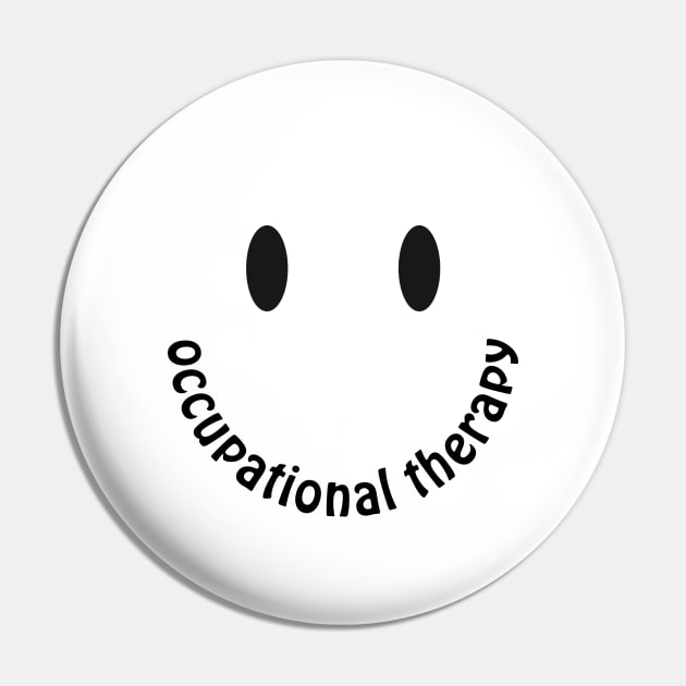 Occupational Therapy Smile Pin by MadebyOTBB