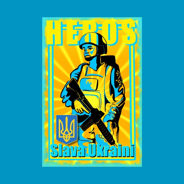 Ukraine propaganda poster by pvjaffe