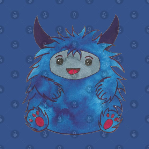 Chibi Baby Yeti by Maries Papier Bleu