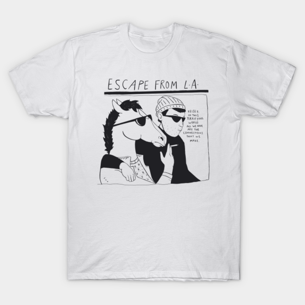 BoJack Youth - Escape From L.A. - Bojack Horseman - T-Shirt