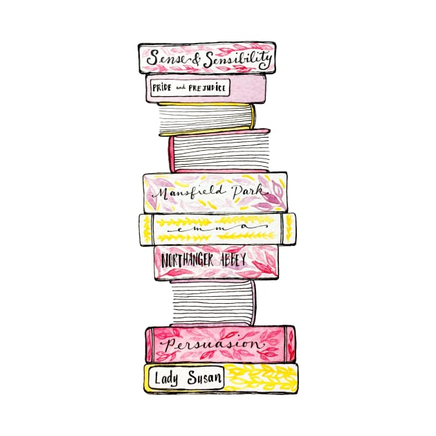 Jane Austen's Novels by BiblioartsbyEmma