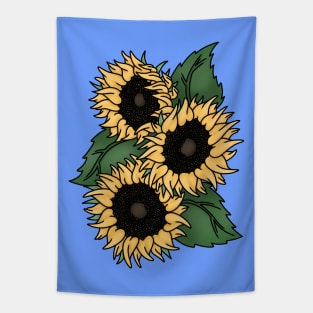 Sunflower Trio Tapestry