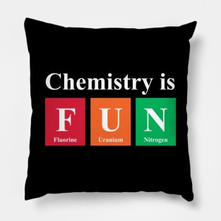 Chemistry Is Fun Chemistry Periodic Table Pillow