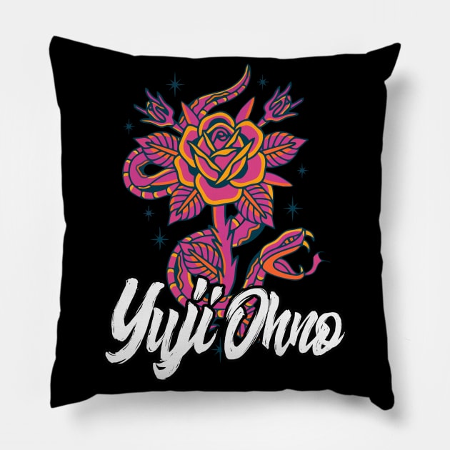 Yuji Ohno Jazz funk Pillow by rararizky.bandung