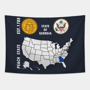 State of Georgia Tapestry