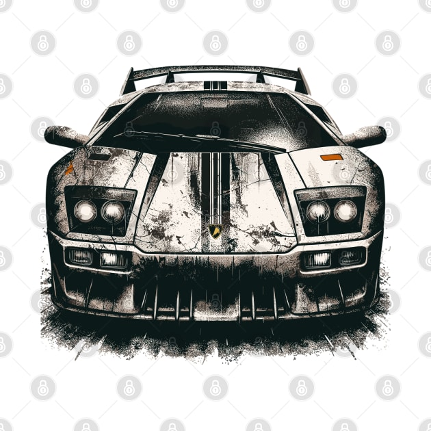 Lamborghini Diablo by Vehicles-Art