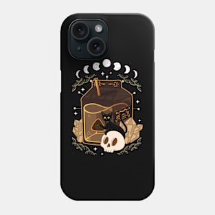 Halloween juice Witch Black Cat Witchcraft and Wizardry Phone Case