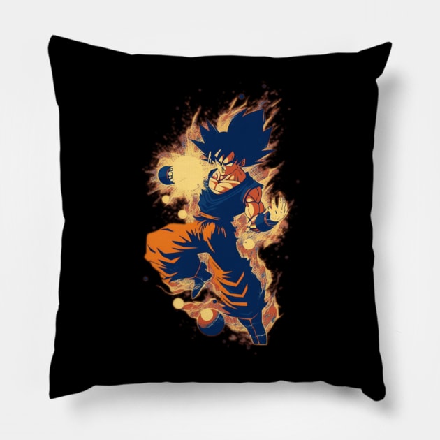 Goku Blast Pillow by TechnoBubble