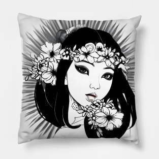 Hawaiian Tattoos Pillow