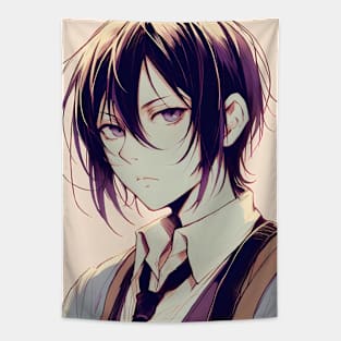 Anime Wonderland: Whimsical Art Prints Featuring Manga-Inspired Designs for Otaku Bliss! Tapestry