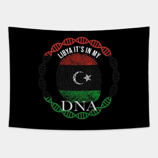 Libya Its In My DNA - Gift for Libyan From Libya Tapestry